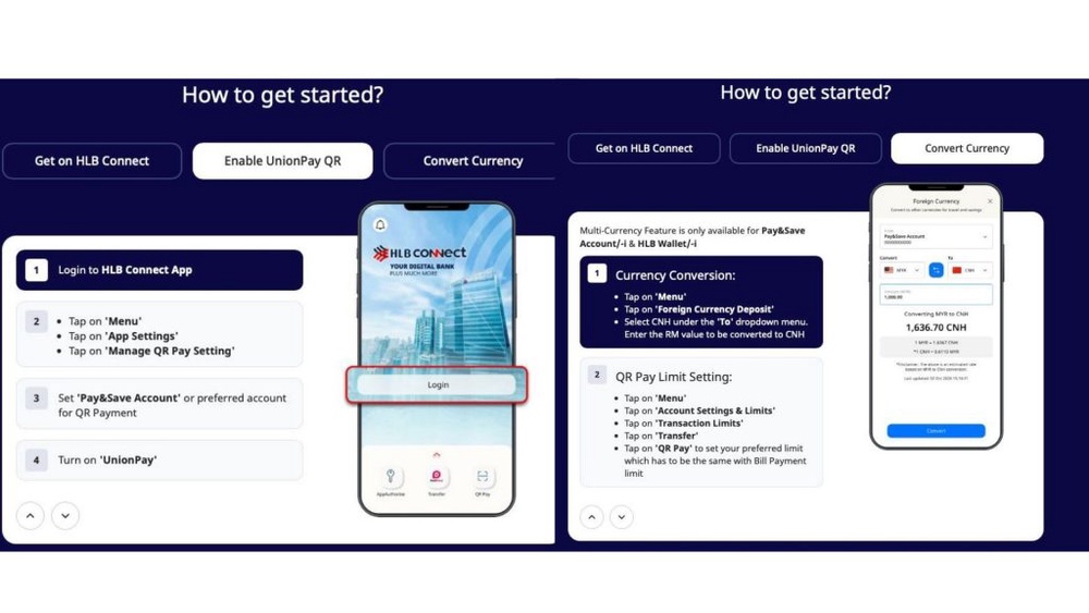 Image from: Hong Leong Bank Connect app now lets you scan UnionPay and Weixin QR codes in China