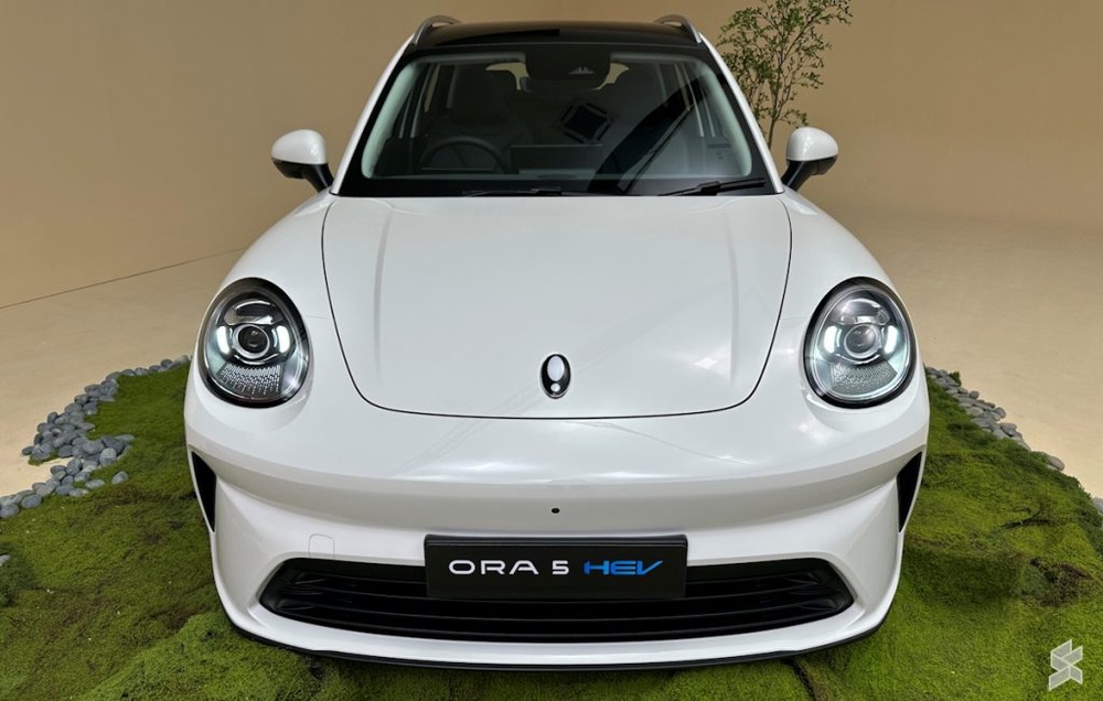 Image from: GWM Ora 5 HEV open for booking in Malaysia: 220hp hybrid SUV estimated at RM115k