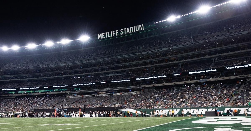 Why was the Bills vs Jets game delayed today?