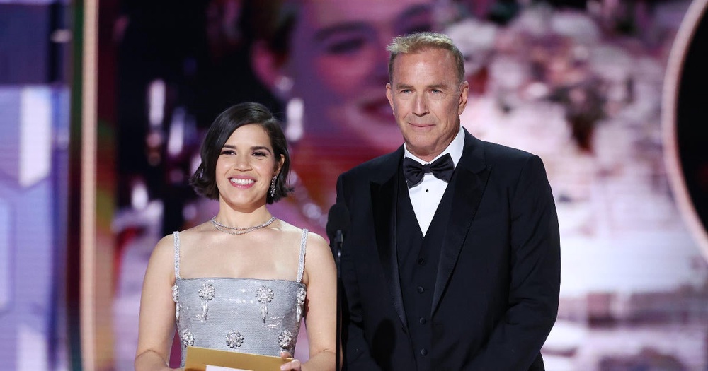 Kevin Costner Raised Eyebrows With 'Barbie' Awkwardness At Golden Globes