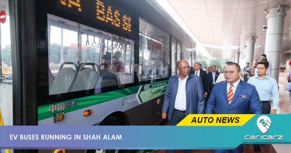 Four Electric Buses Are Now Running In Shah Alam - MB