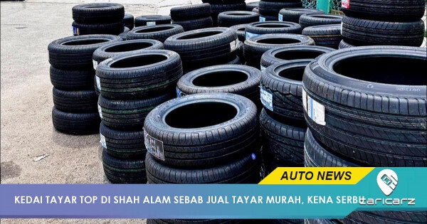 SPRM Serbu Kedai Tayar Top Di Shah Alam