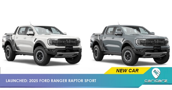 Launched: 2025 Ford Ranger Raptor Sport – From RM273,888*