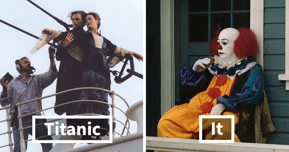 24 Photos Showing What Happened Behind The Scenes Of Famous Movies