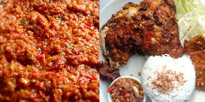 Resepi Sambal Ayam Penyet Homemade Sedap And Paling Berapi