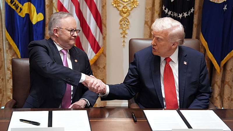 US and Australia sign critical minerals deal as a way to counter China
