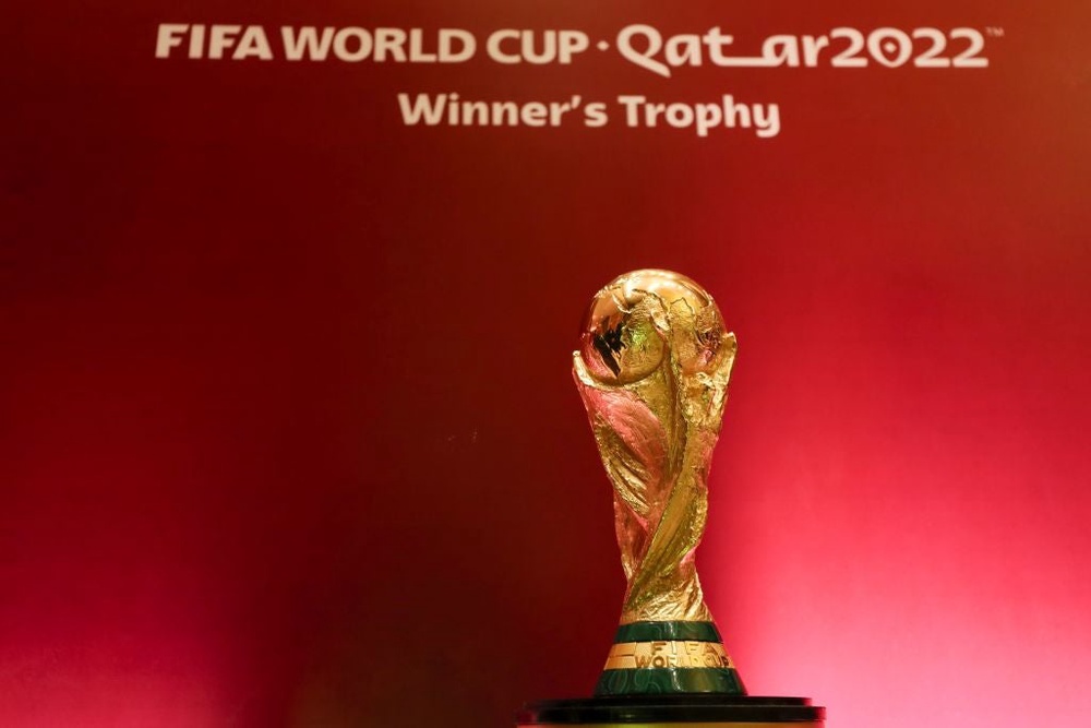Silvio Gazzaniga designed the World Cup trophy (AFP)