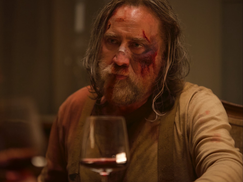 Nicolas Cage in ‘Pig', which is leaving Netflix (NEON)