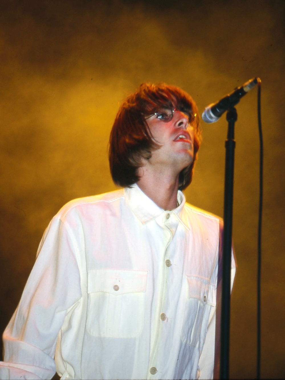 ‘Liam’s quite delinquent onstage, it’s good fun to watch’ (Ilpo Musto/Shutterstock)
