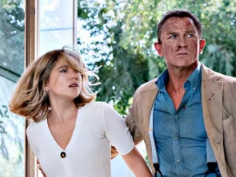 Lea Seydoux and Daniel Craig in ‘No Time To Die’ (MGM)