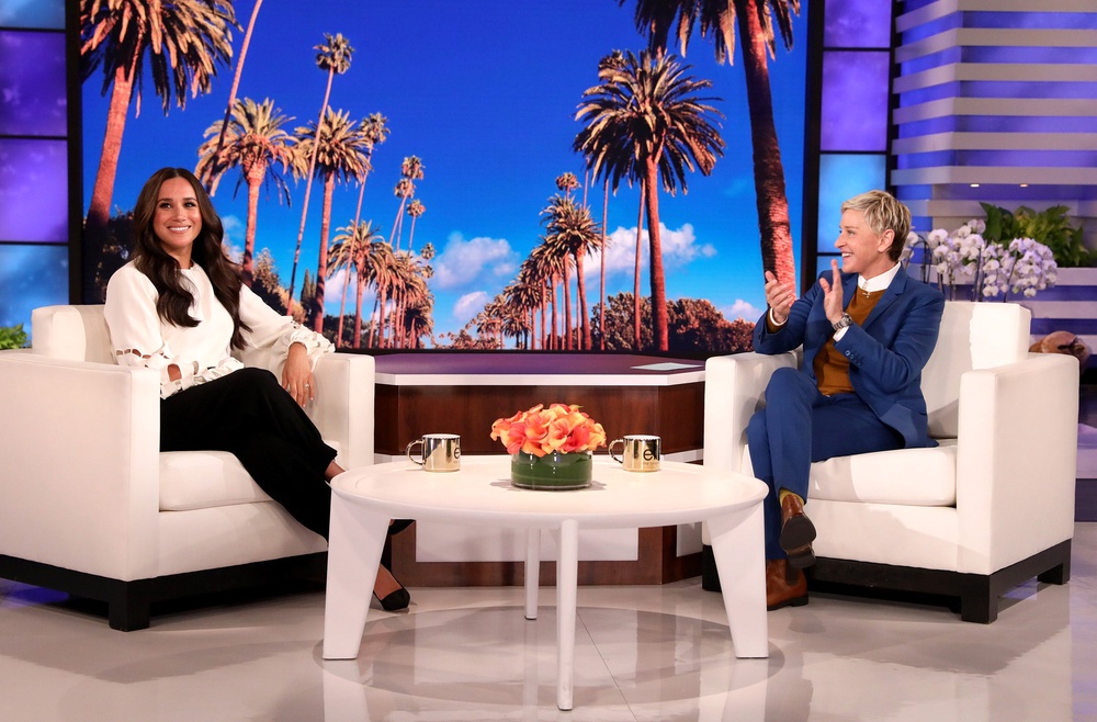 Meghan (left) and Ellen DeGeneres (right) have renewed their friendship since the former’s move back to the UK (Michael Rozman/Warner Bros/PA)