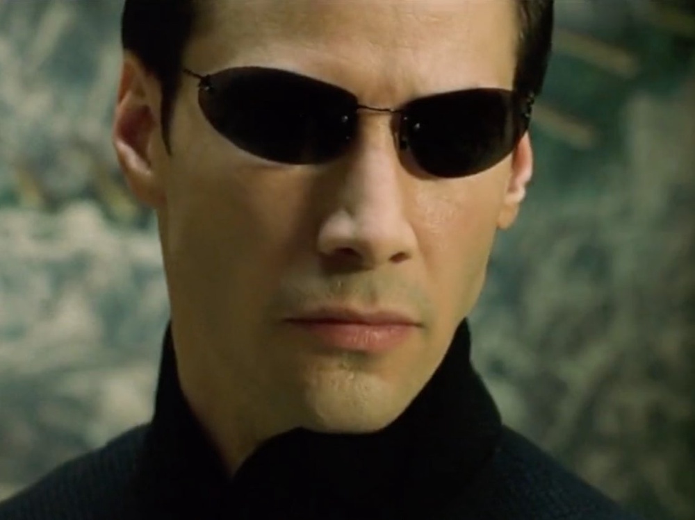 Keanu Reeves in ‘The Matrix’ (Warner Bros Pictures)