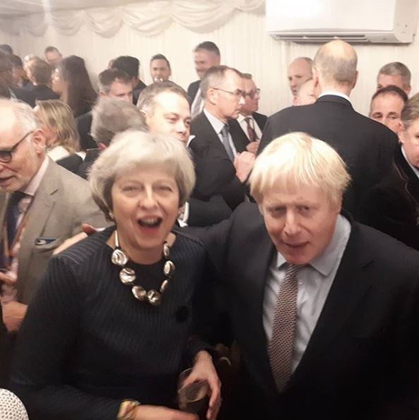 Theresa May and Boris Johnson (Eddie Hughes/PA) (PA Media)