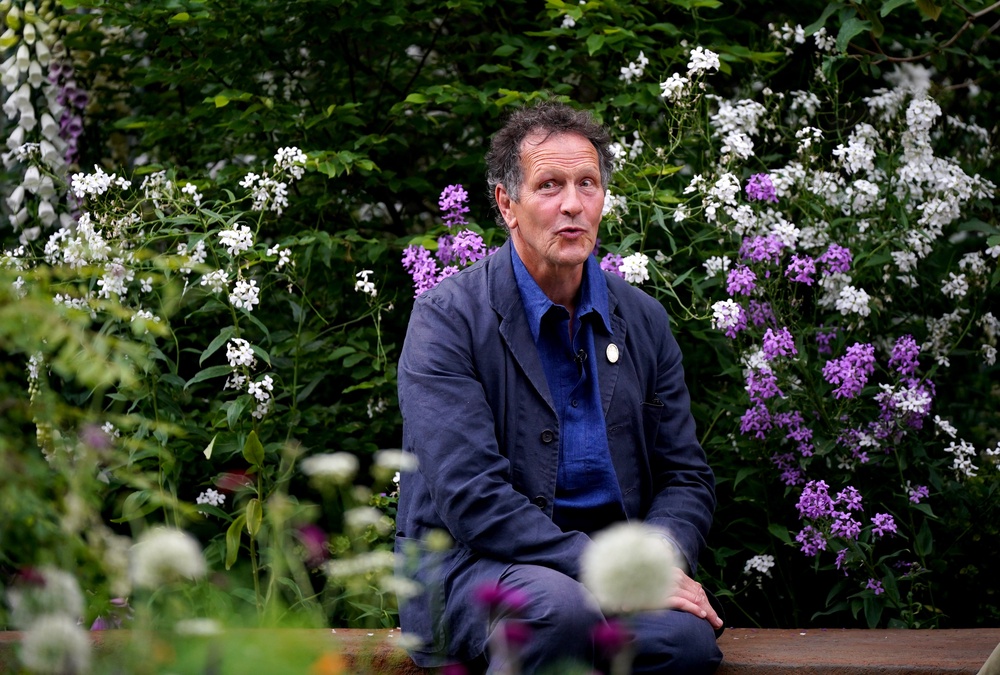 Monty Don said gardening ‘mended the hurt’ when he was suffering from serious depression (PA Wire)
