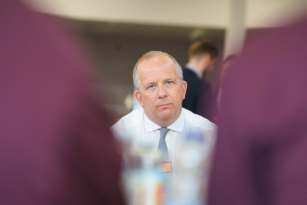 Sainsbury’s chief executive officer Simon Roberts (Dominic Lipinski/PA)