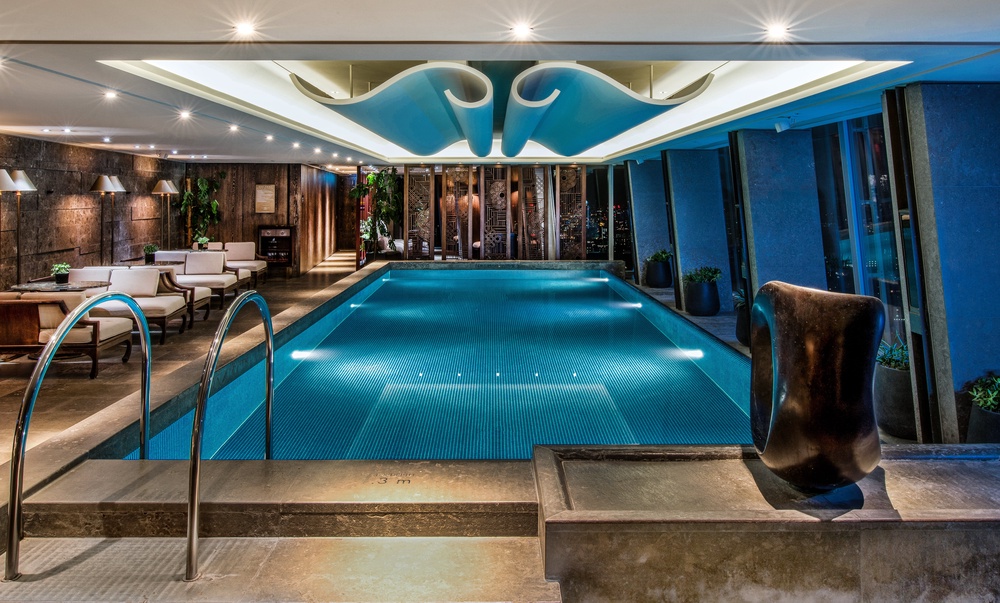 Escape the capital’s heat in the summer at western Europe’s highest swimming pool (Shangri-La The Shard)