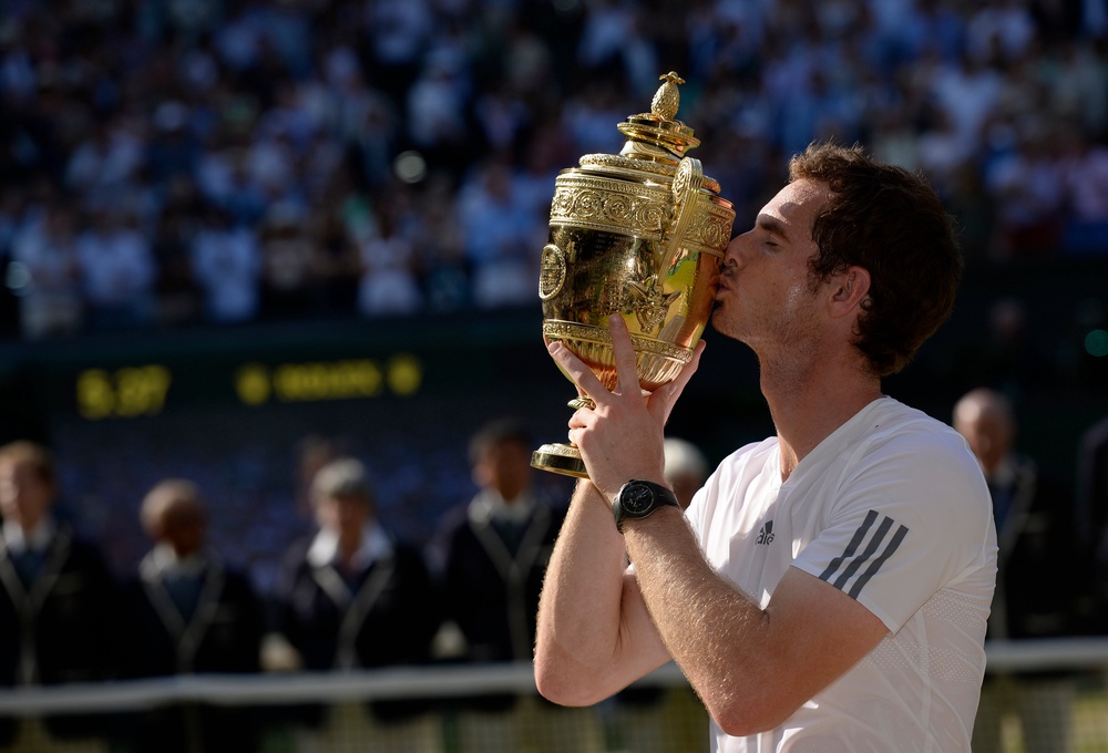 Andy Murray triumped at Wimbledon in 2013 (AFP/Getty)