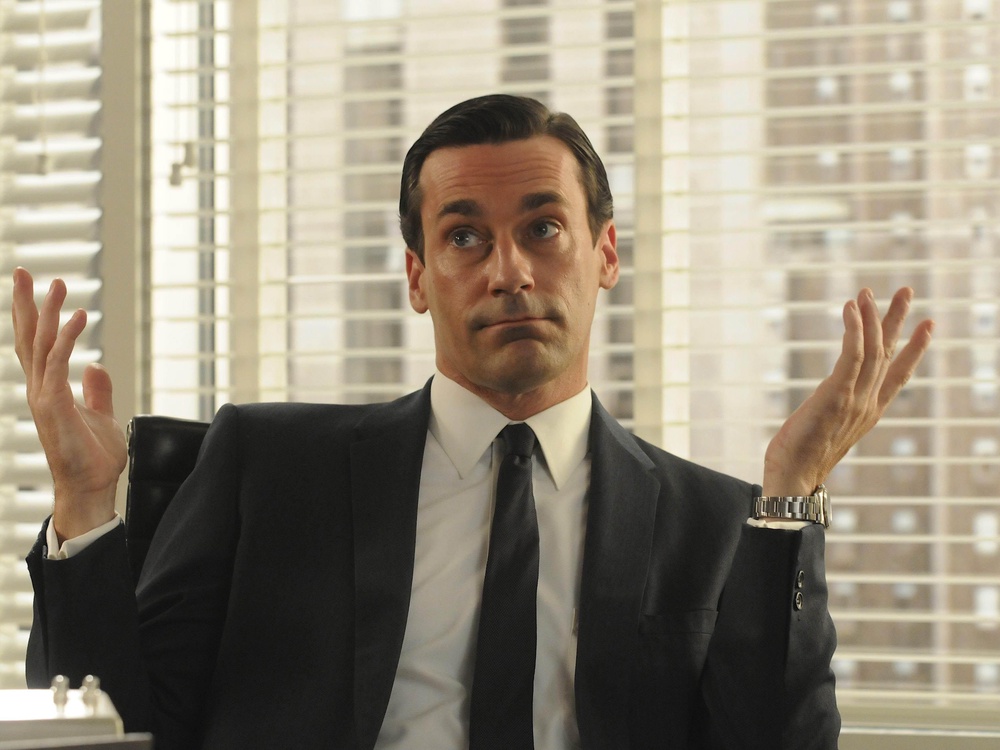 Mad (narcissistic) Men: Don Draper is a textbook example of a man with a grandiose idea of himself (AMC)