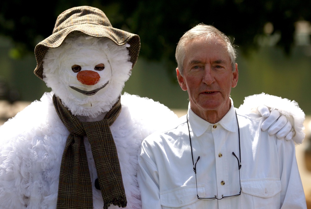 Author Raymond Briggs in Hyde Park. 29/05/08 (PA)