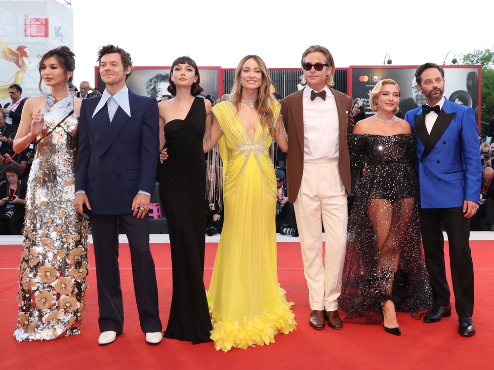 Olivia Wilde denied longstanding rumours that she had a ’screaming match’ with Florence Pugh during the filming of Don't Worry Darling (Getty Images)