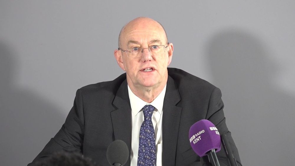 Dr Bill Kirkup during a press conference at the Wards Hotel in Folkestone, following the publishing of his report into failings in maternity care and treatment of mothers and babies at East Kent Hospitals University NHS Foundation Trust. Picture date: Wednesday October 19, 2022 (PA)