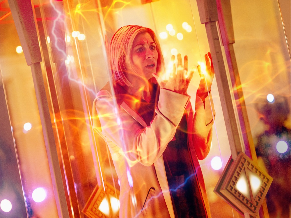 Whittaker (pictured) and Gatwa received ire from trolls when they were cast as the Doctor (James Pardon/BBC Studios)