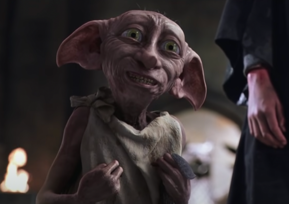 Dobby became a fan-favourite in the Harry Potter books and films (Warner Bros Pictures)
