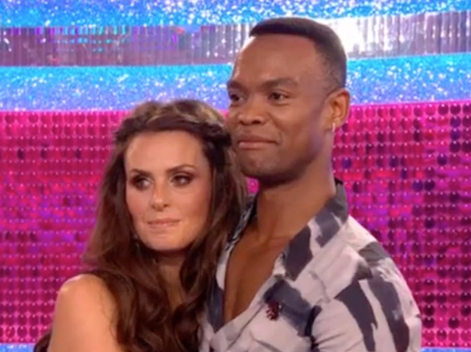 Taylor was previously paired with new ‘Strictly’ host Johannes Radebe on the 2022 series (BBC)