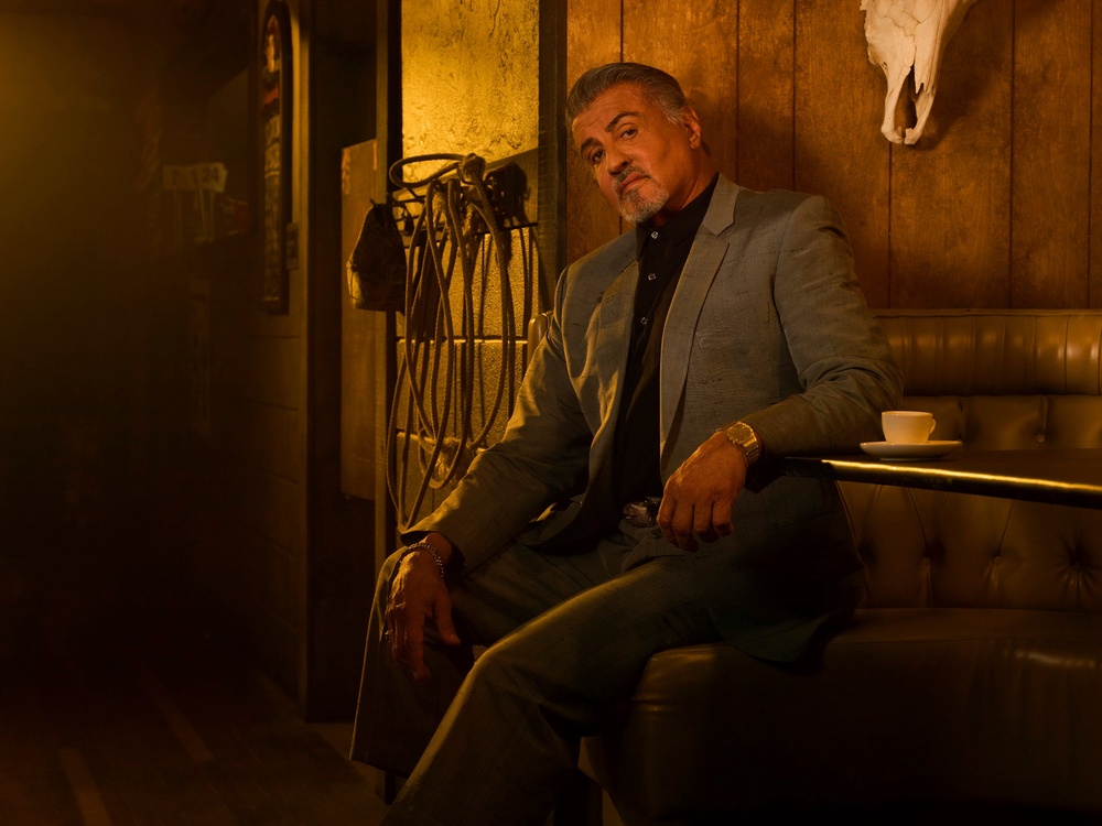 ‘Tulsa King,’ starring Sylvester Stallone, has been renewed for a fourth season (Frank Ockenfels/Paramount+)