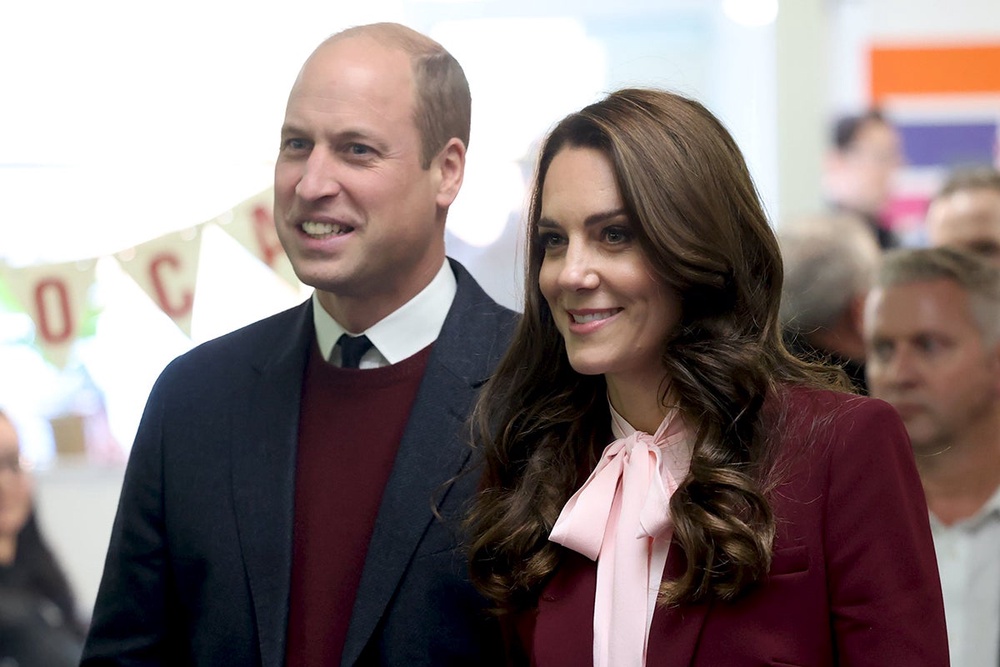The Prince and Princess of Wales during their 2022 trip to the United States (PA)