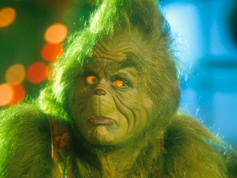 Jim Carrey as the Grinch in ‘How the Grinch Stole Christmas' (Universal)