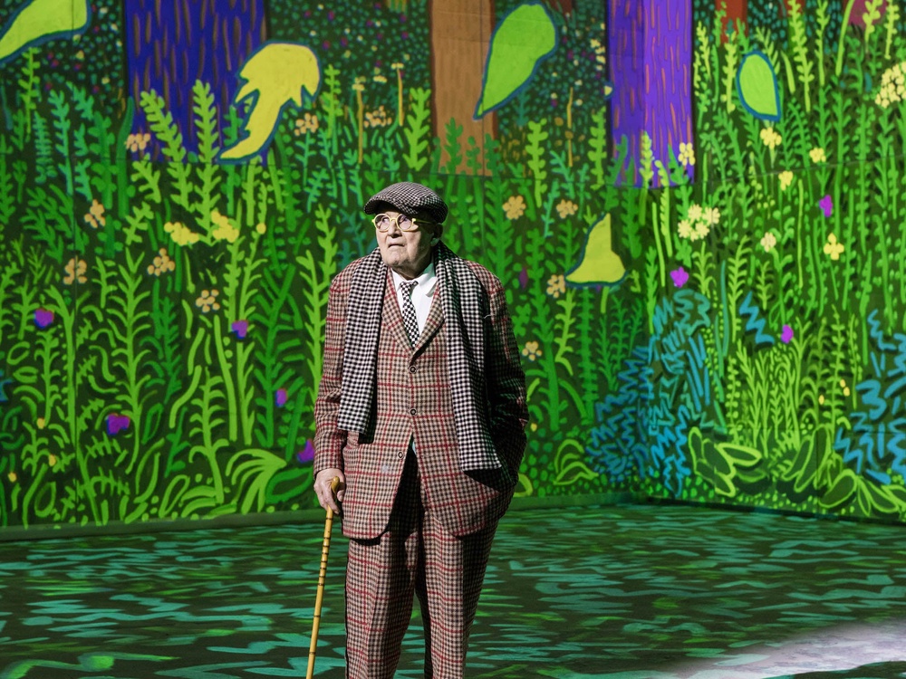 David Hockney called the sprawling exhibition ‘a sort of self-portrait among other things’ (Justin Sutcliffe)