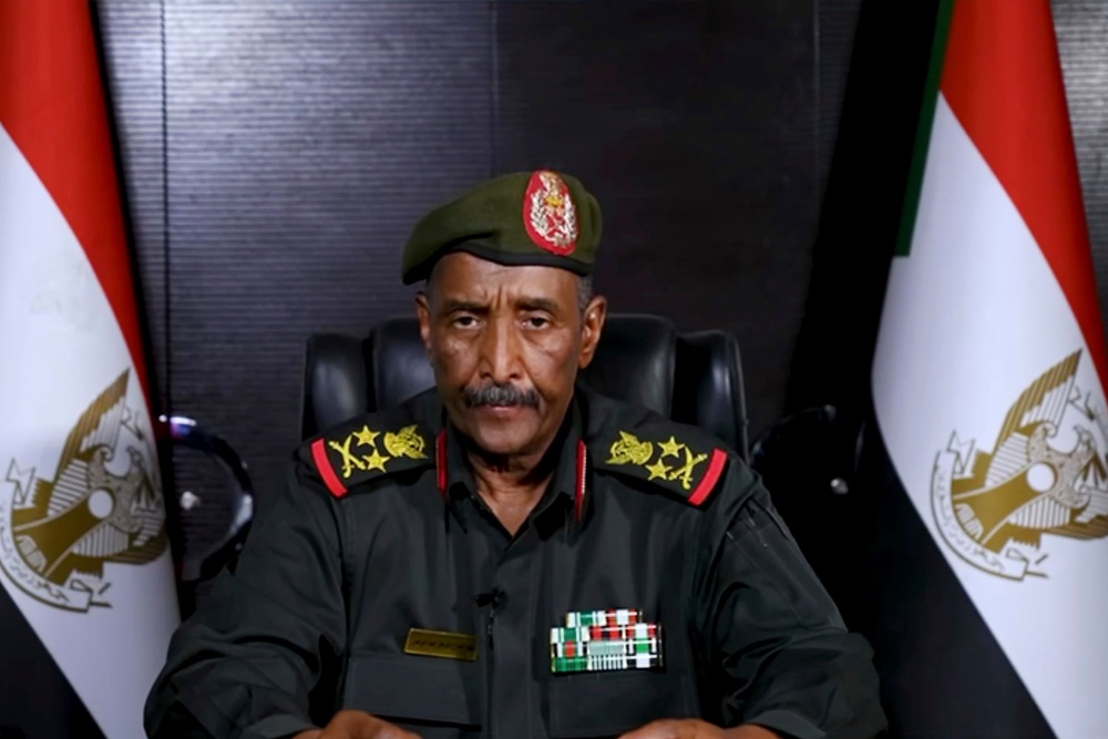 Gen. Abdel-Fattah Burhan, who chairs the ruling sovereign council, (AP)