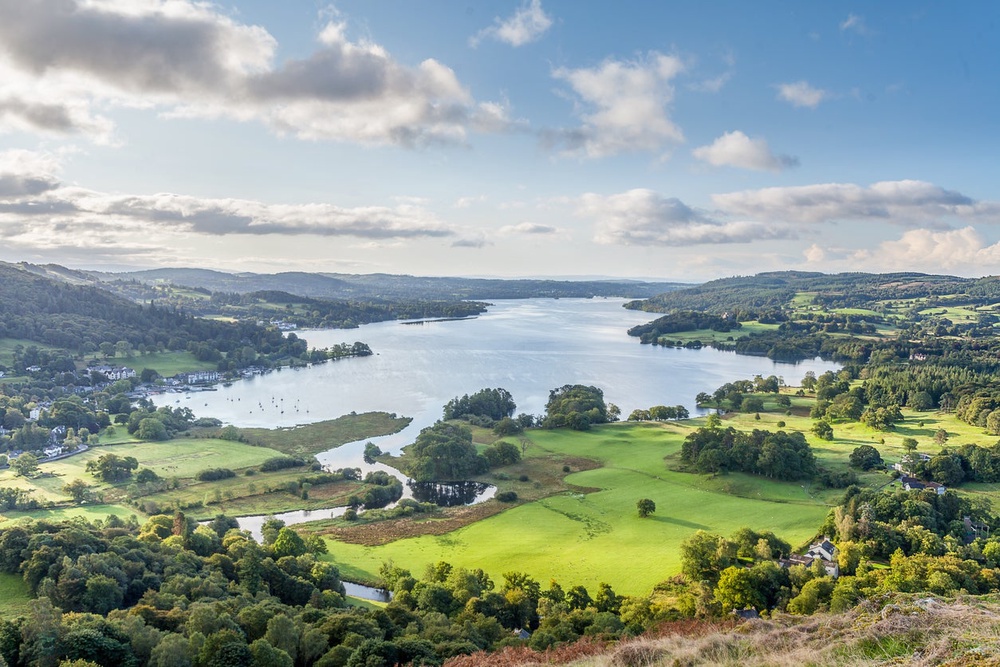 A view of Windermere Lake from Loughrigg Fell (Getty/iStock)
