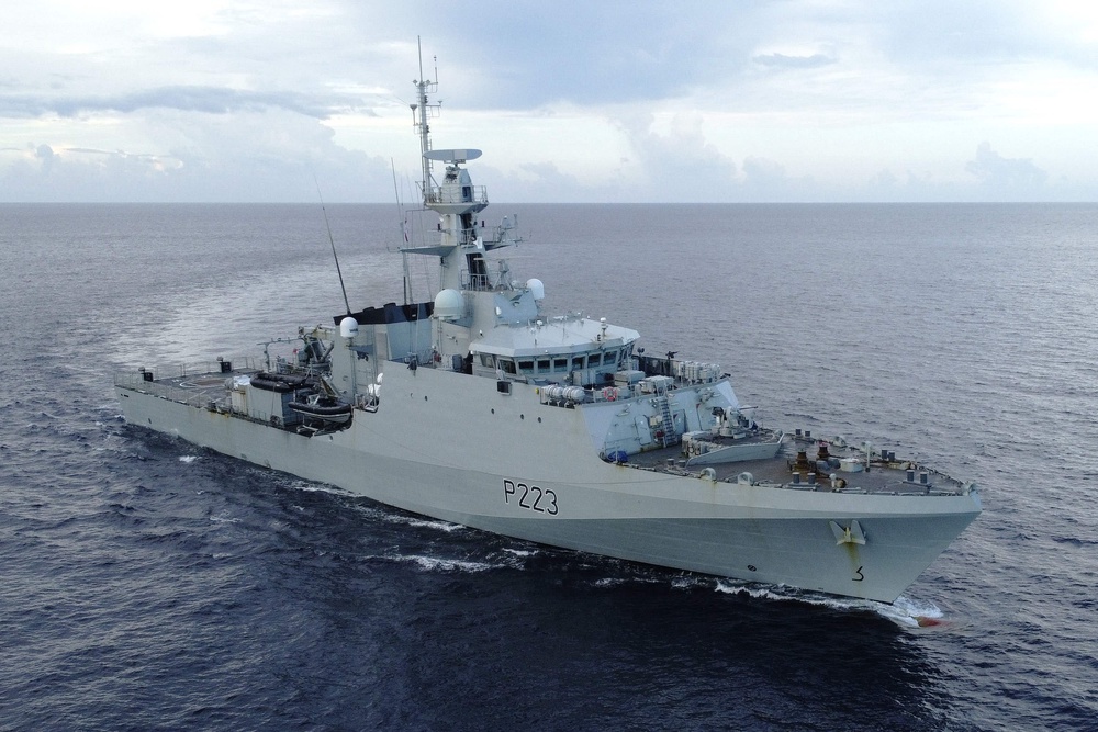 HMS Medway, one of the Royal Navy’s global patrol ships (LPhot Gareth Smith/MOD/Crown Copyright) (MOD/Crown Copyright)