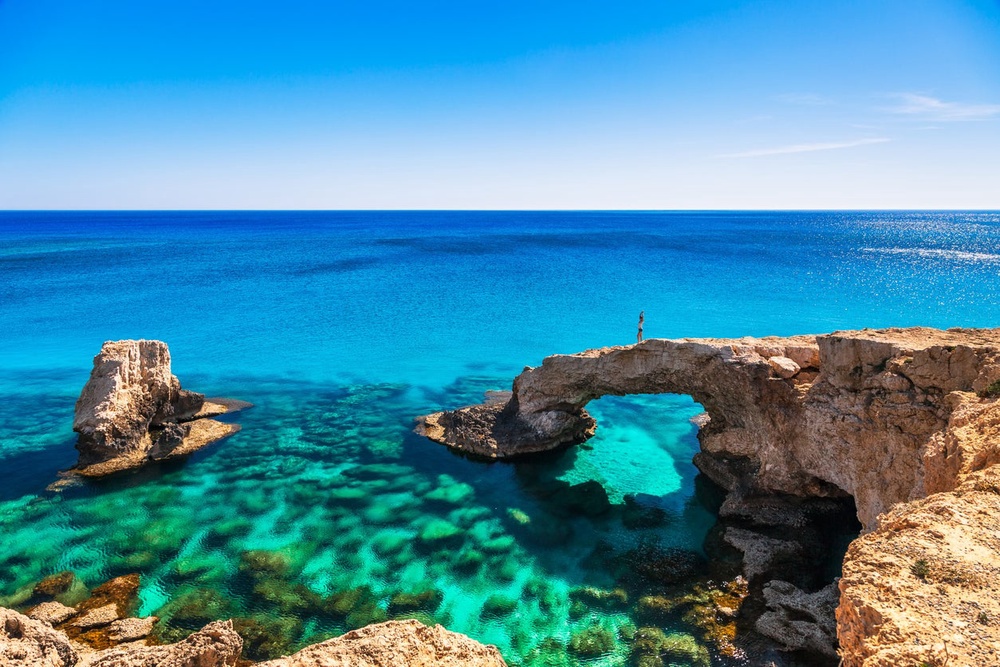 A rock arch near Cavo Greco, Ayia Napa (Getty/iStock)