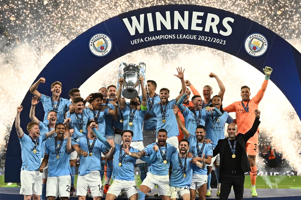 Manchester City did not dominate the Champions League as many predicted (AFP/Getty)