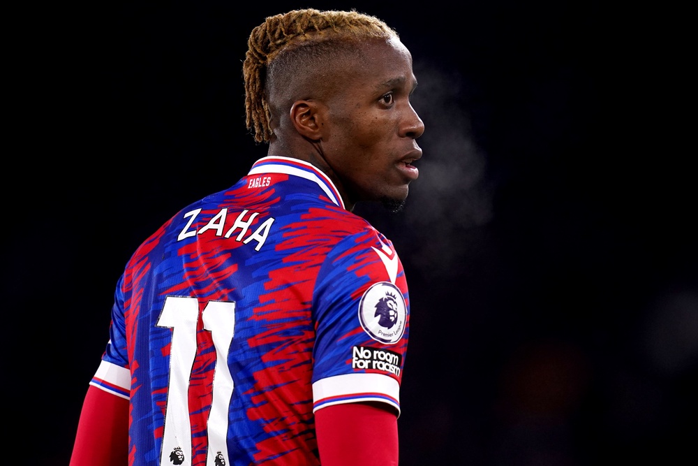 Wilfried Zaha previously described the gesture as ‘degrading’ (John Walton, PA) (PA Wire)