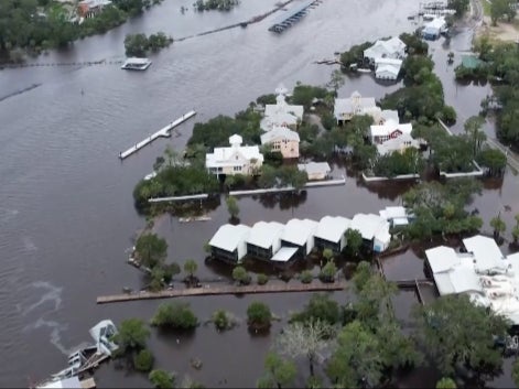 Hurricane Idalia – live: Storm threatens North Carolina as Florida