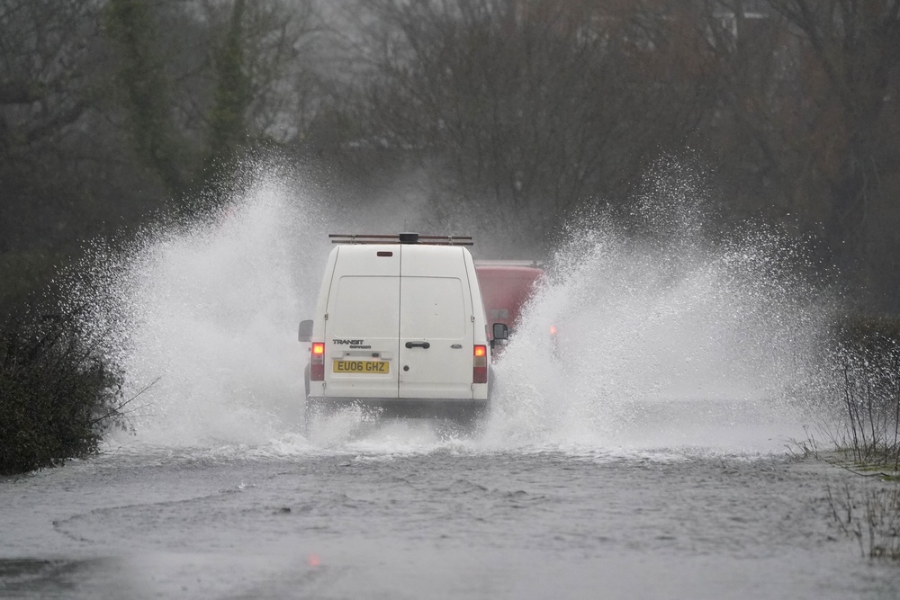 Floods caused by heavy rain in UK could pose danger to life ...