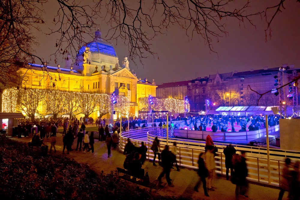 Zagreb’s Ice Park (Getty Images/iStockphoto)