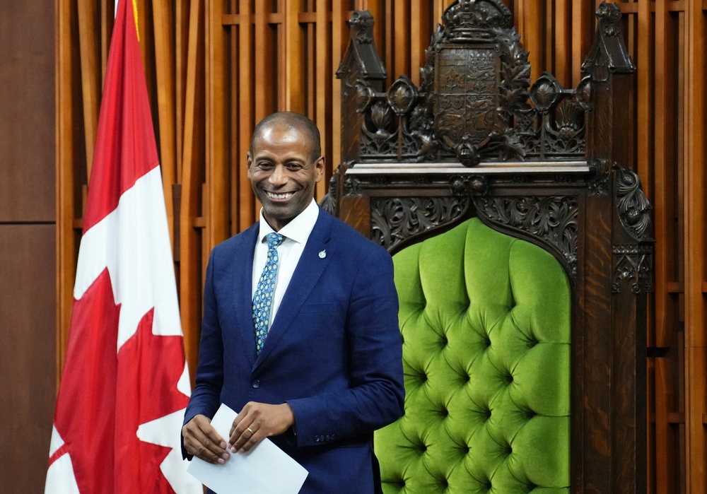 Canada's House of Commons elects first Black speaker