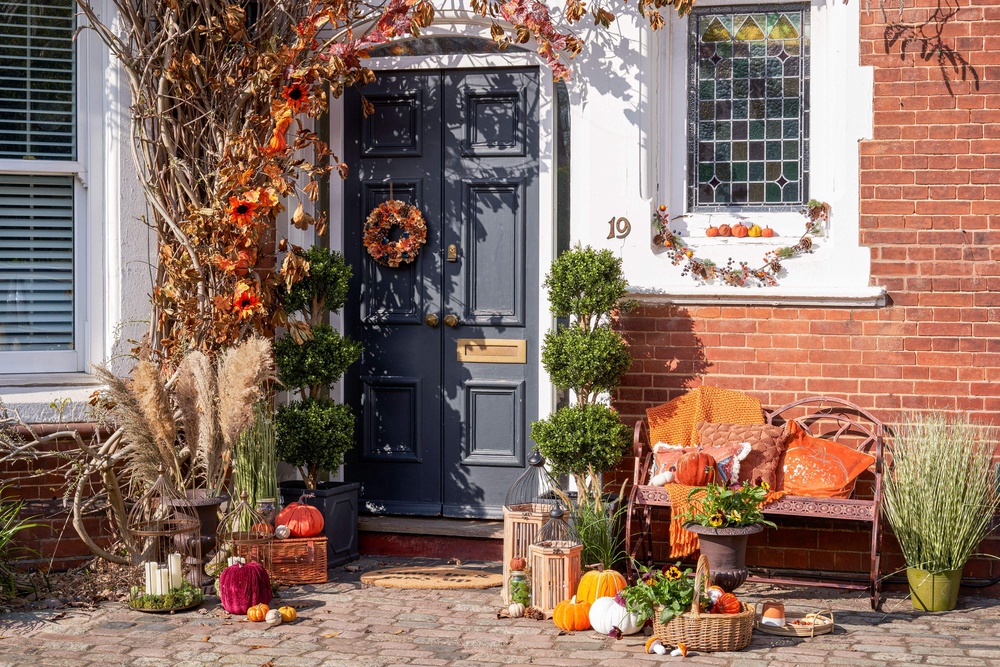 Doorscaping How to create a fabulous front door display for autumn