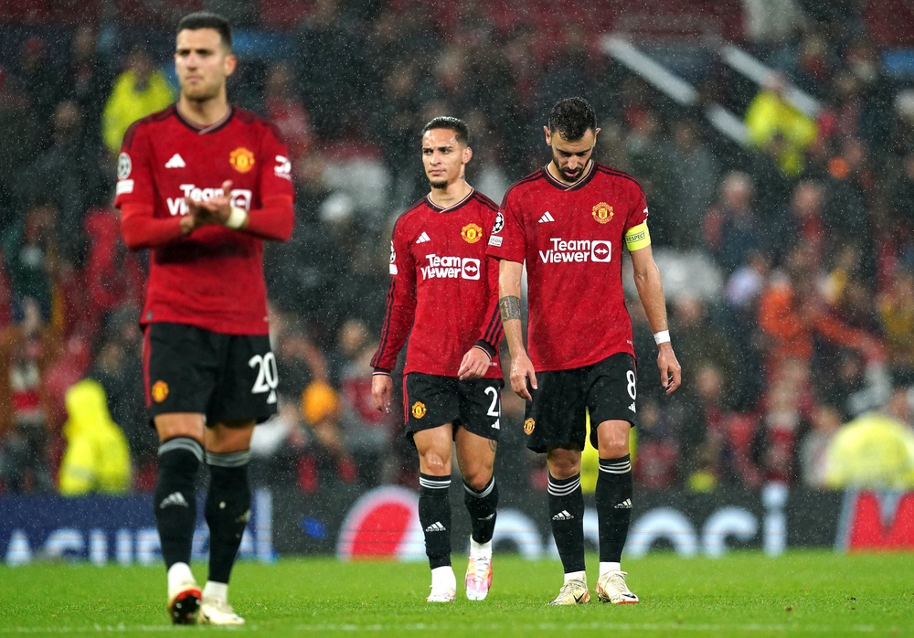 Man United crashed out of the Champions League at the group in their most recent appearance (PA)