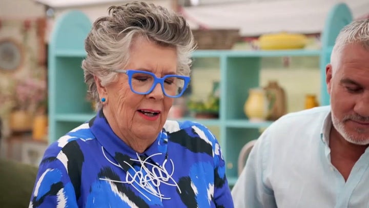 Prue Leith on ‘Bake Off’ (Channel 4)