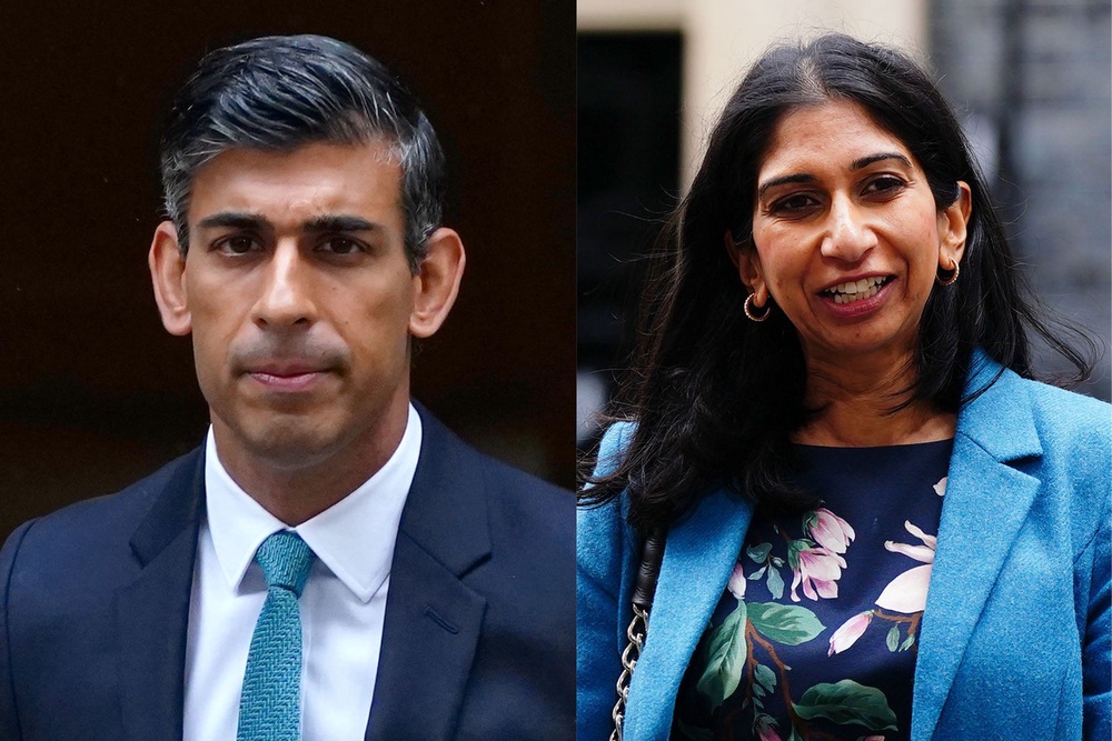 Suella Braverman – latest: Tory civil war over home secretary police ...