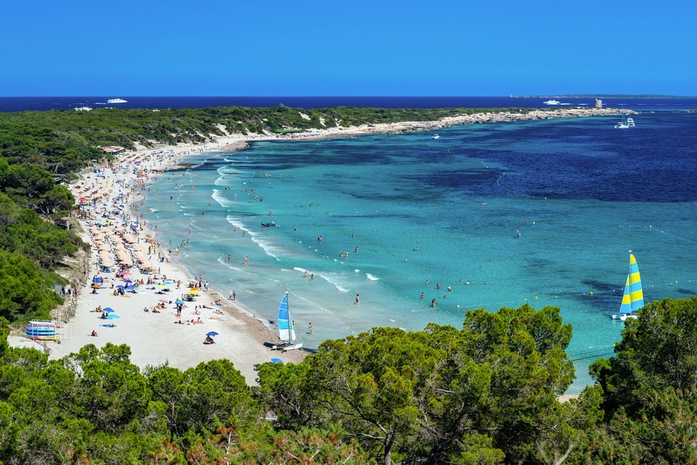 The intense chase took place just off Ibiza’s northeastern coast (Getty Images/iStockphoto)