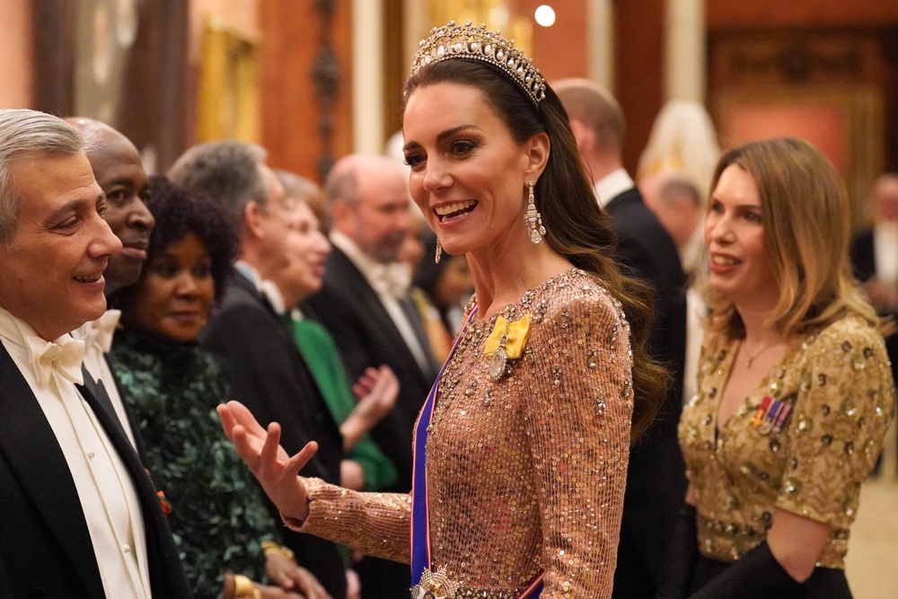 Princess Kate And Queen Camilla Dazzle At Glitzy Reception At ...