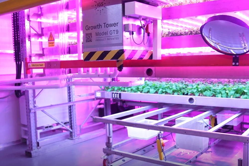 Vertical farm unveiled to grow crops and reduce water use in extreme