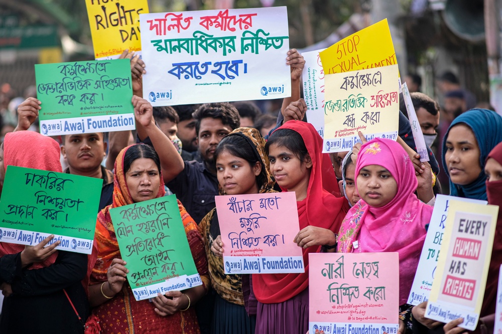 Bangladesh Opposition Party Holds Protest As It Boycotts Jan. 7 ...